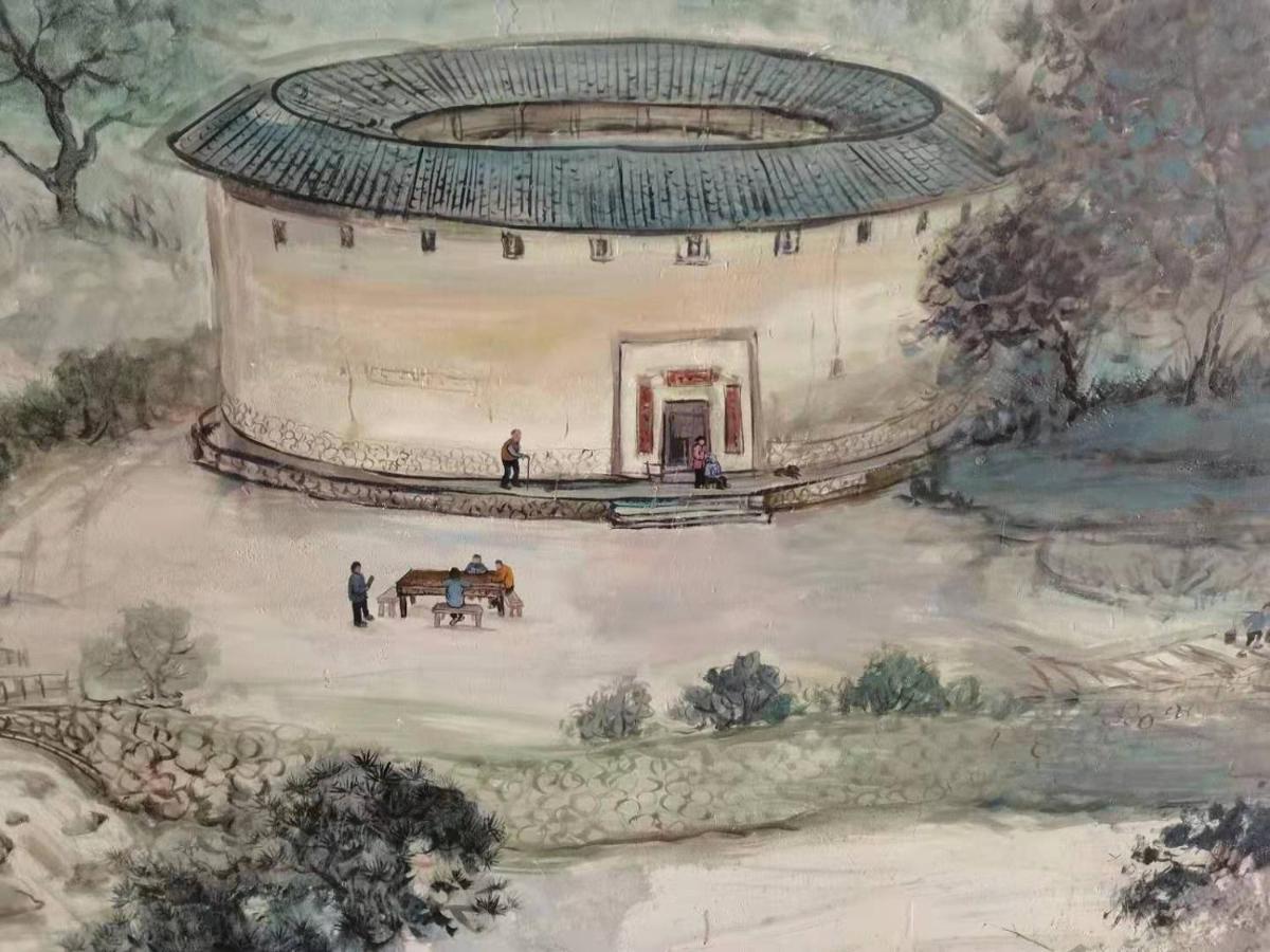 Tulou Panda Homestay Yongding Экстерьер фото